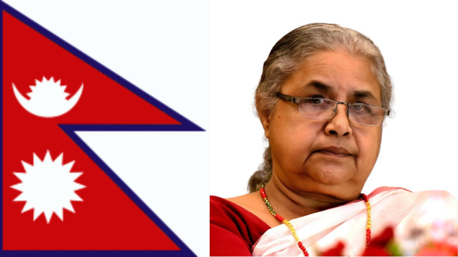 Perdana Menteri interim Nepal, Sushila Karki (Canva / FTNews.co.id)
